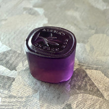 Load image into Gallery viewer, Antique Georgian Intaglio Seal - Grow Don't Change Motto, 1800's Purple Tassie Paste