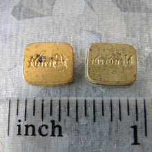 Load image into Gallery viewer, Antique Wax Seal Stamps - 2 Double-sided Discs From French Multi Seal