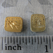 Load image into Gallery viewer, Antique Wax Seal Stamps - 2 Double-sided Discs From French Multi Seal
