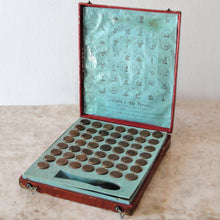 Load image into Gallery viewer, Extremely Rare Antique French Multi Wax Seal Set 50 seals by Brasseux
