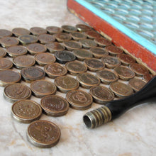 Load image into Gallery viewer, Extremely Rare Antique French Multi Wax Seal Set 50 seals by Brasseux
