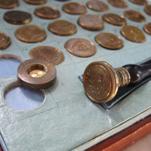 Load image into Gallery viewer, Extremely Rare Antique French Multi Wax Seal Set 50 seals by Brasseux