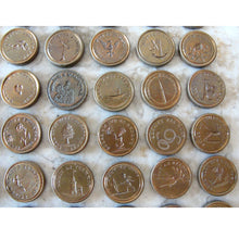 Load image into Gallery viewer, Extremely Rare Antique French Multi Wax Seal Set 50 seals by Brasseux