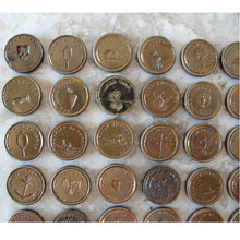 Load image into Gallery viewer, Extremely Rare Antique French Multi Wax Seal Set 50 seals by Brasseux