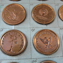 Load image into Gallery viewer, Extremely Rare Antique French Multi Wax Seal Set 50 seals by Brasseux