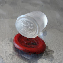 Load image into Gallery viewer, Antique Georgian Intaglio Seal - Cupid and Devil, 1800's Glass Paste