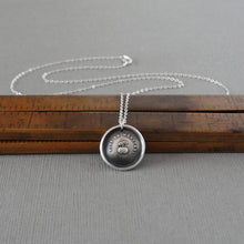 Load image into Gallery viewer, Golden Apple Wax Seal Necklace - Encouragement Antique Wax Seal Charm Jewelry Motto You Deserve It