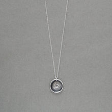 Load image into Gallery viewer, Golden Apple Wax Seal Necklace - Encouragement Antique Wax Seal Charm Jewelry Motto You Deserve It