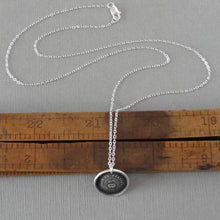 Load image into Gallery viewer, Golden Apple Wax Seal Necklace - Encouragement Antique Wax Seal Charm Jewelry Motto You Deserve It