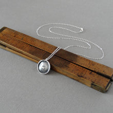 Load image into Gallery viewer, Golden Apple Wax Seal Necklace - Encouragement Antique Wax Seal Charm Jewelry Motto You Deserve It