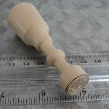 Load image into Gallery viewer, Golden Apple Wax Seal Stamp - Remake of Antique 19th Century Wax Seal French Motto