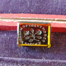 Load image into Gallery viewer, Antique English Intaglio Wax Seal Set 6 Intaglios Interchangeable Handle Victorian Desk Seal