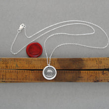 Load image into Gallery viewer, The antique wax seal used in creating this charm dates back to the beginning of the 1800’s, it originates from France.