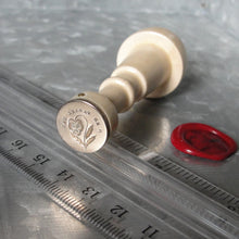 Load image into Gallery viewer, Pansy #2 Wax Seal Stamp - Remake of Antique 19th Century Wax Seal French Motto