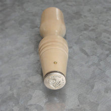 Load image into Gallery viewer, 2 Wax Seal Stamps - Replicas of Antique 19th Century Seals Heart Padlock and Pansy