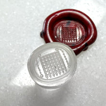Load image into Gallery viewer, Antique Georgian Intaglio Seal - Portcullis Gate, 1800's Wax Seal Stamp Glass Paste