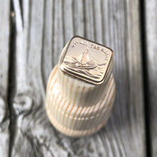 Load image into Gallery viewer, 2 Wax Seal Stamps - Replicas of Antique 19th Century French Seals Boat and Snail