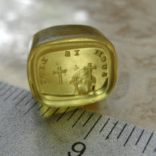 Load image into Gallery viewer, Antique Wax Seal Intaglios Lot of 5 Desk Seals 19th Century Victorian Christian Religious Theme - RQP Studio