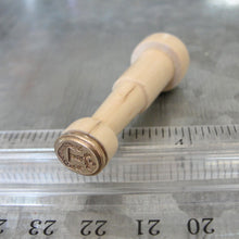 Load image into Gallery viewer, Scottish Thistle Wax Seal Stamp, Dangers Delight motto, replica matrix antique Scotland Symbol