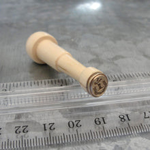 Load image into Gallery viewer, Scottish Thistle Wax Seal Stamp, Dangers Delight motto, replica matrix antique Scotland Symbol