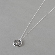 Load image into Gallery viewer, Wax Seal Necklace Slow But Sure antique Tortoise jewelry Turtle charm Endurance Determination - RQP Studio