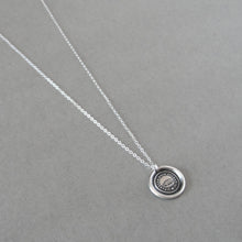 Load image into Gallery viewer, Wax Seal Necklace Slow But Sure antique Tortoise jewelry Turtle charm Endurance Determination - RQP Studio