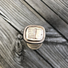 Load image into Gallery viewer, Letter Wax Seal Stamp - Replica of Antique 19th Century French Motto Seal - RQP Studio