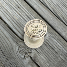 Load image into Gallery viewer, Wolf Wax Seal Stamp - Remake of Antique 19th Century Wax Seal Motto I Dare