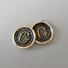 Load image into Gallery viewer, Wax Seal Charm Initial G - wax seal jewelry pendant alphabet charms Letter G