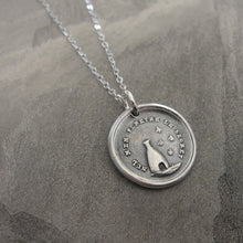 Load image into Gallery viewer, Beehive Wax Seal necklace - No One Penetrates My Secrets - honey bee hive - RQP Studio