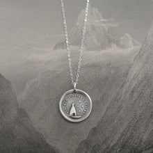 Load image into Gallery viewer, Beehive Wax Seal necklace - No One Penetrates My Secrets - honey bee hive - RQP Studio