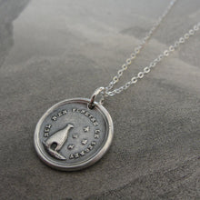 Load image into Gallery viewer, Beehive Wax Seal necklace - No One Penetrates My Secrets - honey bee hive - RQP Studio