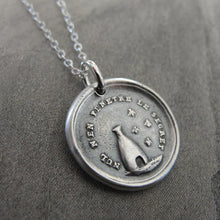 Load image into Gallery viewer, Beehive Wax Seal necklace - No One Penetrates My Secrets - honey bee hive - RQP Studio