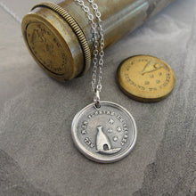 Load image into Gallery viewer, Beehive Wax Seal necklace - No One Penetrates My Secrets - honey bee hive - RQP Studio