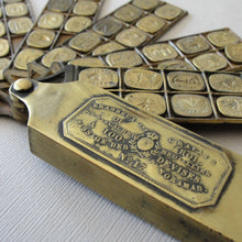 Load image into Gallery viewer, Extremely Rare Antique French Multi Wax Seal Set 84 double sided seals by Brasseux