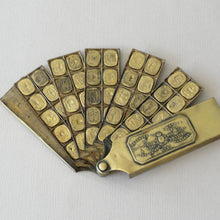 Load image into Gallery viewer, Extremely Rare Antique French Multi Wax Seal Set 84 double sided seals by Brasseux