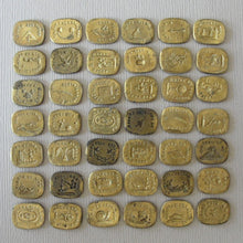 Load image into Gallery viewer, Extremely Rare Antique French Multi Wax Seal Set 84 double sided seals by Brasseux