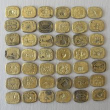 Load image into Gallery viewer, Extremely Rare Antique French Multi Wax Seal Set 84 double sided seals by Brasseux