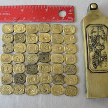 Load image into Gallery viewer, Extremely Rare Antique French Multi Wax Seal Set 84 double sided seals by Brasseux