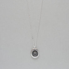 Load image into Gallery viewer, Constancy Star Wax Seal Necklace - North Star Polaris - antique wax seal jewelry Guiding Light - RQP Studio