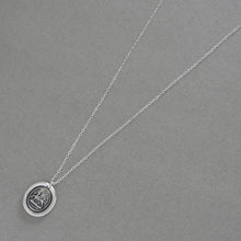 Load image into Gallery viewer, Dragon Wax Seal Necklace - Protection - Antique Wax Seal Charm Jewelry Heraldic Mythical Beast