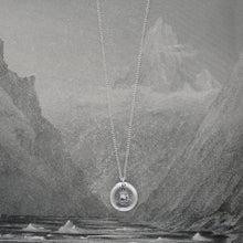 Load image into Gallery viewer, I Have Faith In Myself - Silver Elephant Wax Seal Necklace - RQP Studio