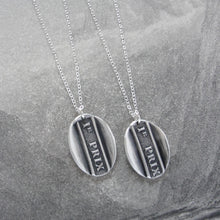 Load image into Gallery viewer, First Prize - Silver Wax Seal Necklace - 1st Prize Place Grand Award