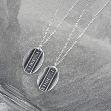 Load image into Gallery viewer, First Prize - Silver Wax Seal Necklace - 1st Prize Place Grand Award