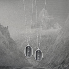 Load image into Gallery viewer, First Prize - Silver Wax Seal Necklace - 1st Prize Place Grand Award