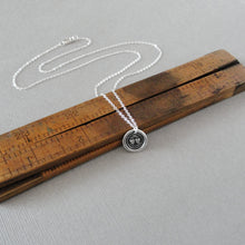 Load image into Gallery viewer, Wax Seal Necklace For Ever Hearts - Love Wax Seal Charm Jewelry In Silver by RQP Studio