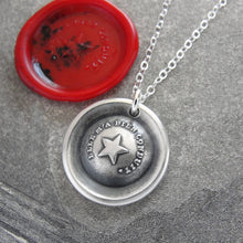 Load image into Gallery viewer, My Guiding Star - Silver Wax Seal Necklace Beacon Of Light North Star