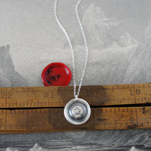 Load image into Gallery viewer, My Guiding Star - Silver Wax Seal Necklace Beacon Of Light North Star