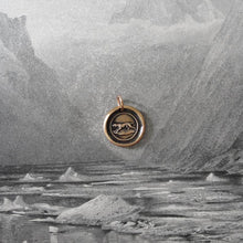 Load image into Gallery viewer, Hunting Dog Wax Seal Pendant - antique hound dog wax seal jewelry charm - RQP Studio