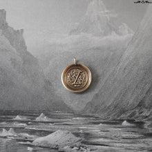 Load image into Gallery viewer, Wax Seal Charm Initial Z - wax seal jewelry pendant alphabet charms Letter Z - RQP Studio